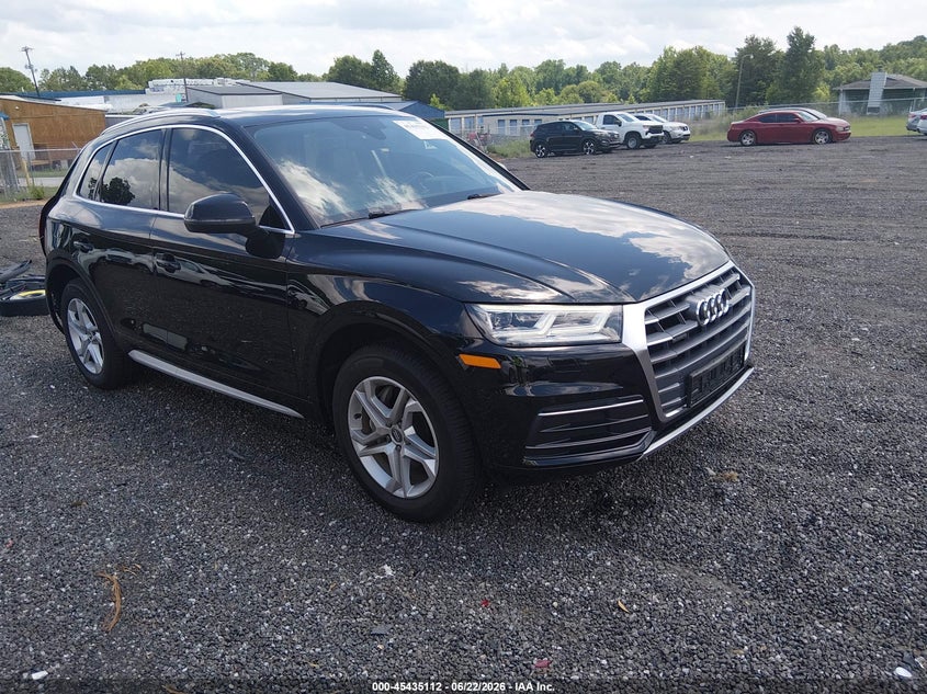 2018 Audi Q5 VIN WA1BNAFY8J2206938 IAAI salvage auction — REAR END, Salvage (South Carolina), sold $4,850 on 2026-07-28 (photo 1)