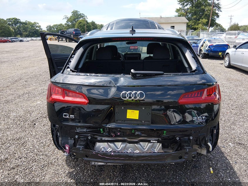 2018 Audi Q5 VIN WA1BNAFY8J2206938 IAAI salvage auction — REAR END, Salvage (South Carolina), sold $4,850 on 2026-07-28 (photo 6)