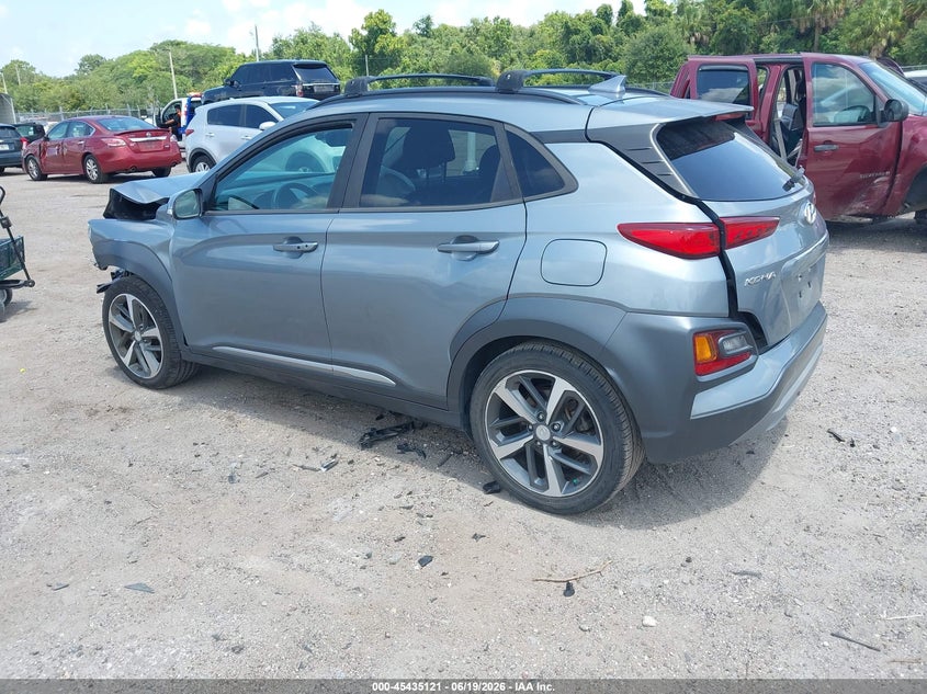 2020 Hyundai Kona VIN KM8K33A53LU398213 IAAI salvage auction — FRONT END, Certificate Of Destruction (Florida), sold $3,375 on 2026-07-09 (photo 3)