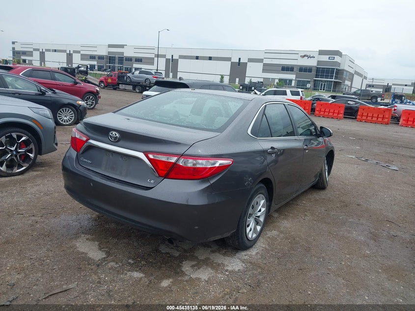 2016 Toyota Camry VIN 4T4BF1FK6GR550216 IAAI salvage auction — RIGHT FRONT, Salvage (Texas), sold $2,800 on 2026-07-24 (photo 4)