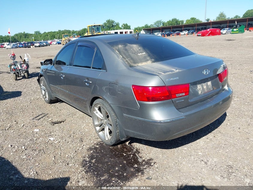 2009 Hyundai Sonata VIN 5NPEU46C29H491710 IAAI salvage auction — FRONT END, Salvage (Ohio), sold $250 on 2026-07-22 (photo 3)