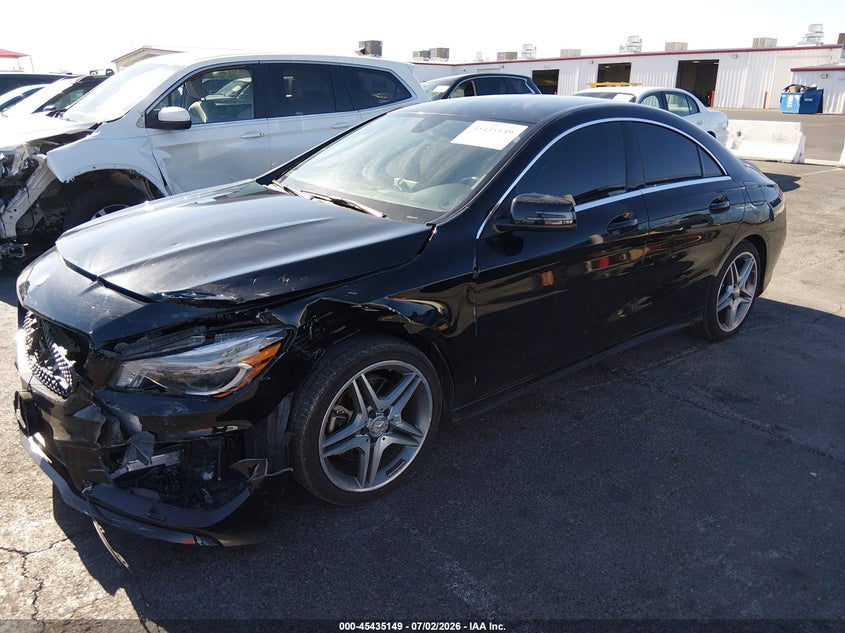 2014 Mercedes-benz Cla-klasse VIN WDDSJ4EB5EN119993 IAAI salvage auction — LEFT FRONT, Salvage (Nevada), sold $2,425 on 2026-08-07 (photo 2)