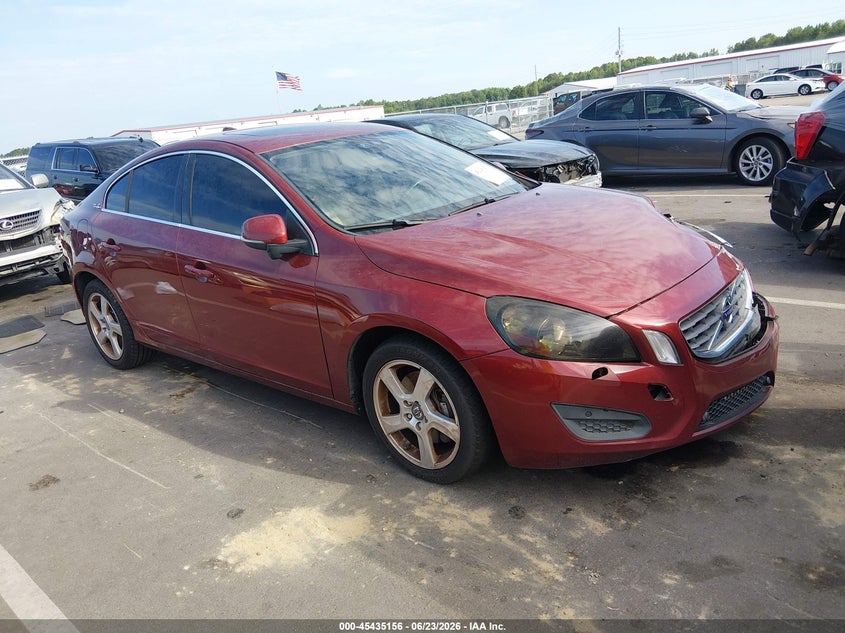 2012 Volvo S60 VIN YV1622FSXC2090933 IAAI salvage auction — LEFT FRONT, Salvage (North Carolina), sold $25 on 2026-07-22 (photo 1)