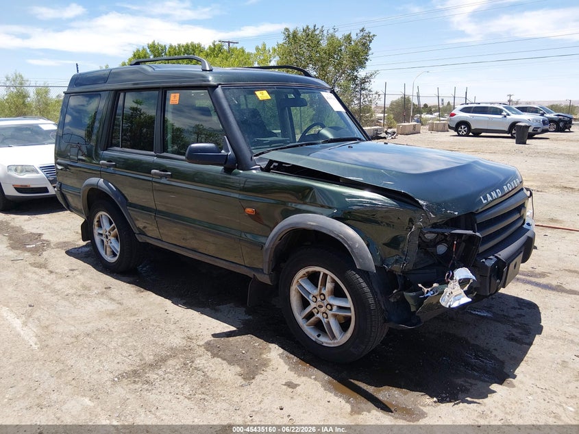 2003 Land rover Discovery VIN SALTW14413A773405 IAAI salvage auction — FRONT END, Salvage (New Mexico), sold $225 on 2026-07-29 (photo 1)