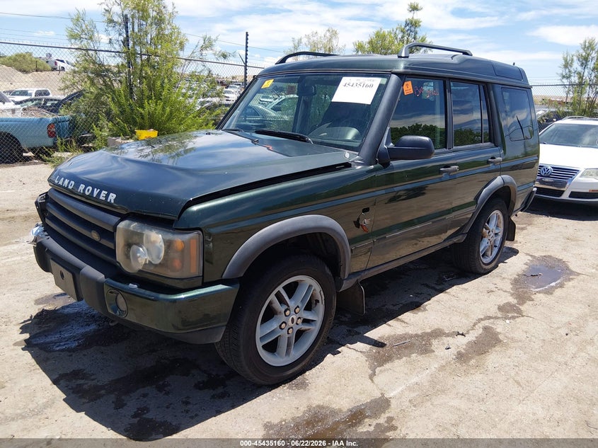 2003 Land rover Discovery VIN SALTW14413A773405 IAAI salvage auction — FRONT END, Salvage (New Mexico), sold $225 on 2026-07-29 (photo 2)