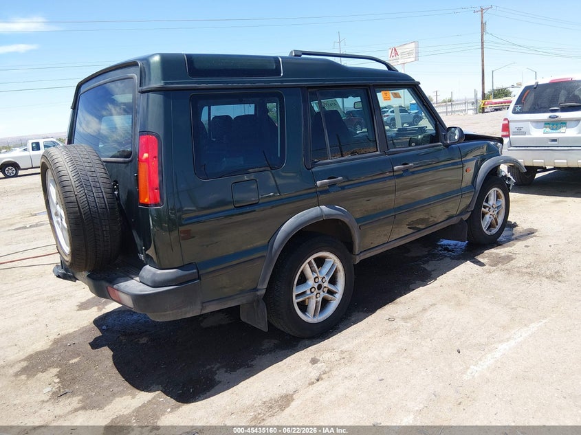2003 Land rover Discovery VIN SALTW14413A773405 IAAI salvage auction — FRONT END, Salvage (New Mexico), sold $225 on 2026-07-29 (photo 4)