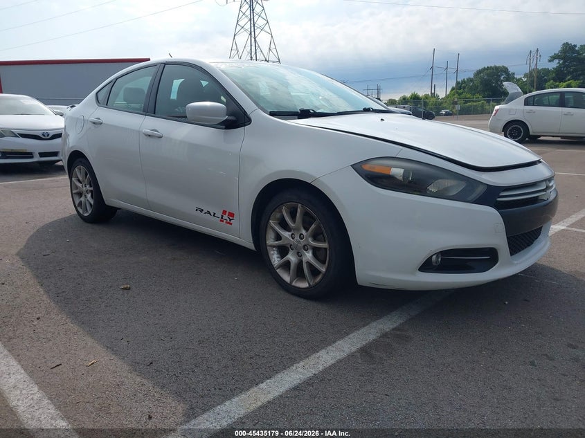 2013 Dodge Dart VIN 1C3CDFBA7DD103896 IAAI salvage auction — NORMAL WEAR, Clear (Tennessee), sold $950 on 2026-08-01 (photo 1)