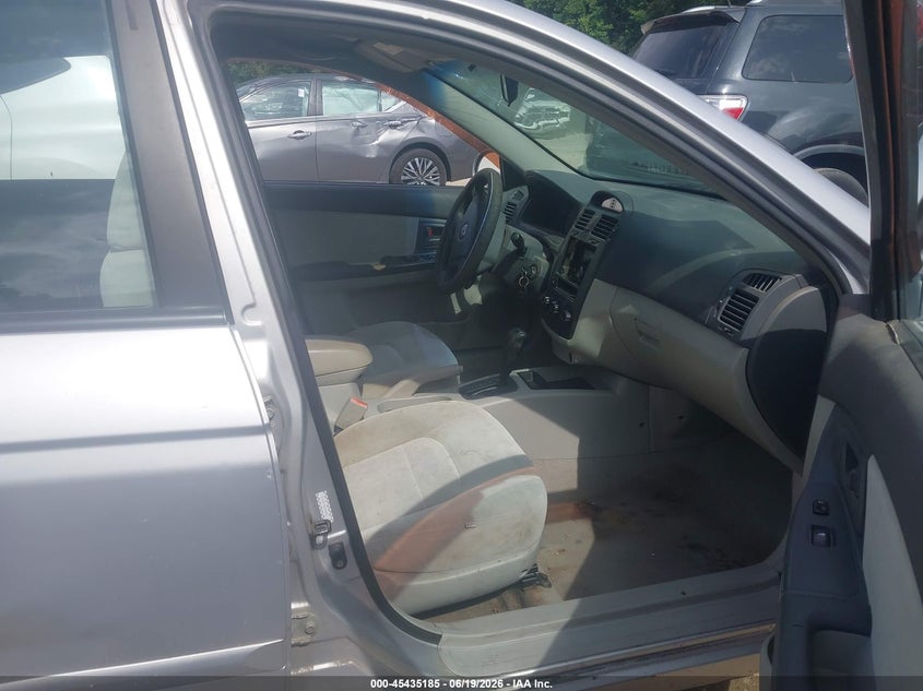 2006 Kia Spectra VIN KNAFE121665265733 IAAI salvage auction — NORMAL WEAR, Clear (Kansas), sold $500 on 2026-07-08 (photo 5)