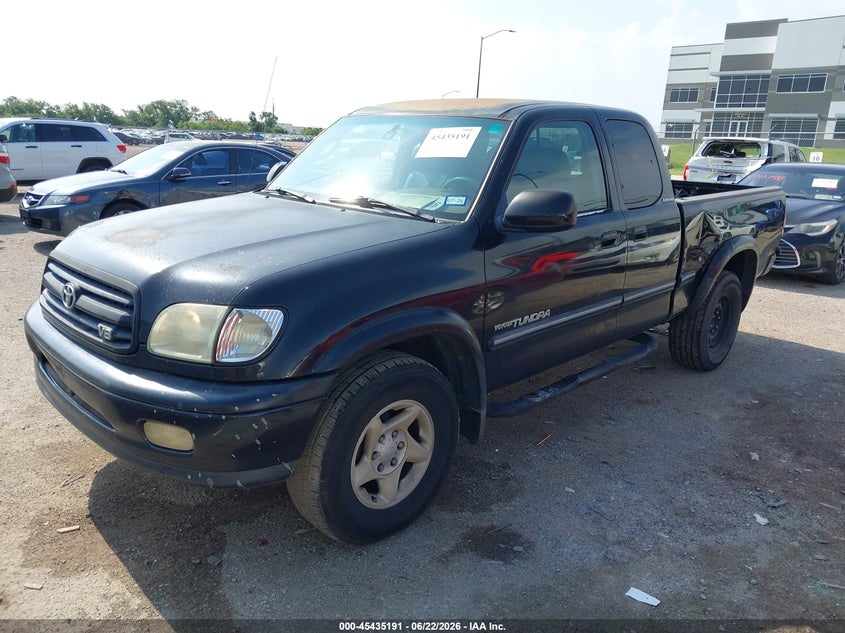 2002 Toyota Tundra VIN 5TBBT481X2S240623 IAAI salvage auction — LEFT SIDE, Original (Texas), sold $525 on 2026-07-28 (photo 2)