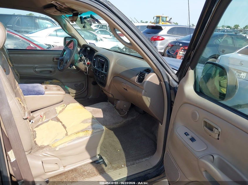 2002 Toyota Tundra VIN 5TBBT481X2S240623 IAAI salvage auction — LEFT SIDE, Original (Texas), sold $525 on 2026-07-28 (photo 5)