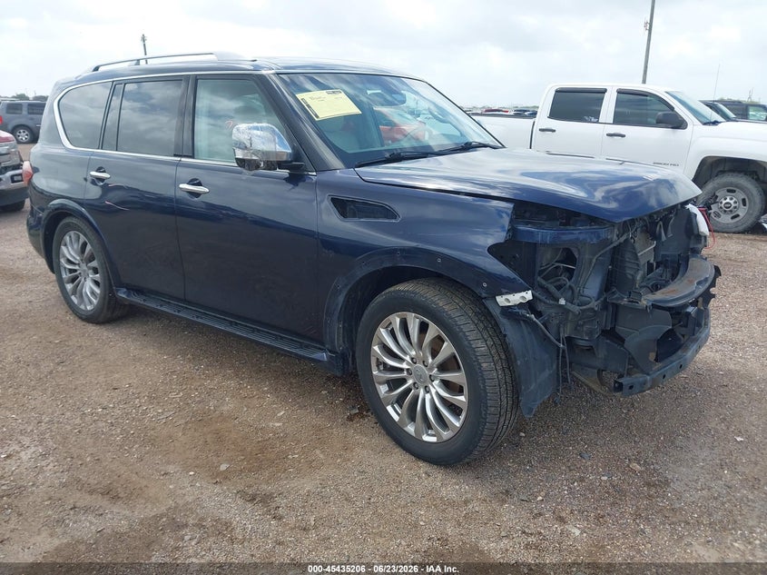 2015 Infiniti Qx80 VIN JN8AZ2NC0F9371242 IAAI salvage auction — FRONT END, Original (Texas), sold $3,200 on 2026-07-29 (photo 1)