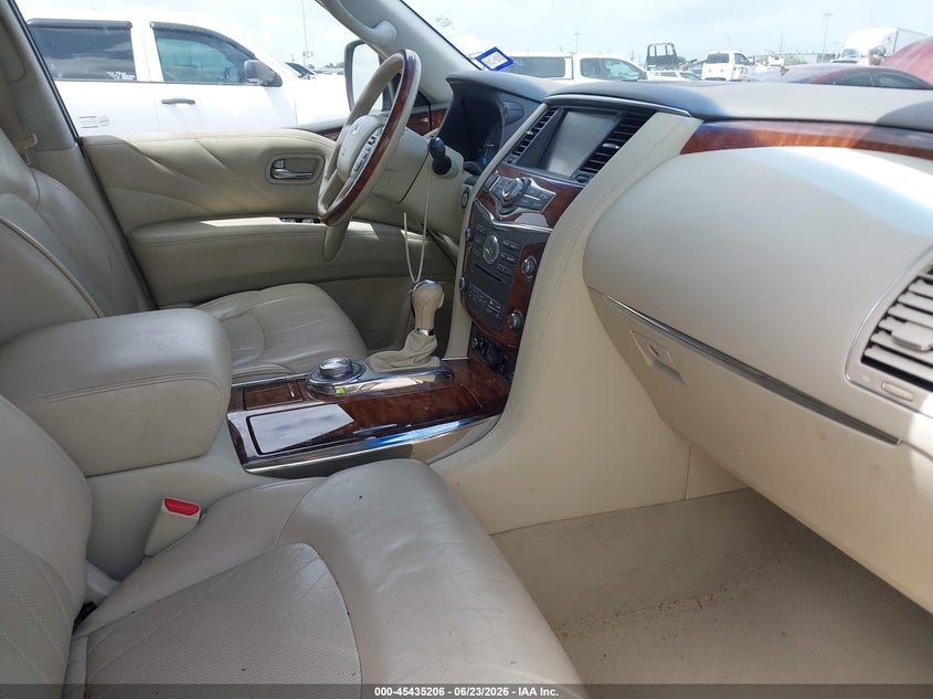2015 Infiniti Qx80 VIN JN8AZ2NC0F9371242 IAAI salvage auction — FRONT END, Original (Texas), sold $3,200 on 2026-07-29 (photo 5)