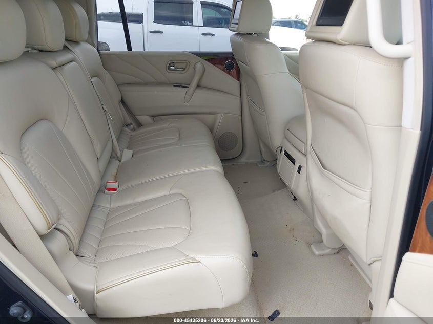2015 Infiniti Qx80 VIN JN8AZ2NC0F9371242 IAAI salvage auction — FRONT END, Original (Texas), sold $3,200 on 2026-07-29 (photo 8)