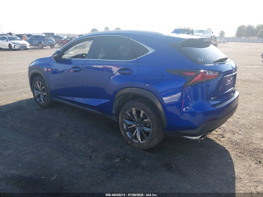 2016 Lexus Nx VIN JTJYARBZ6G2038473 IAAI salvage auction — RIGHT SIDE, Salvage (Arkansas), sold $4,000 on 2026-07-29 (photo 3)