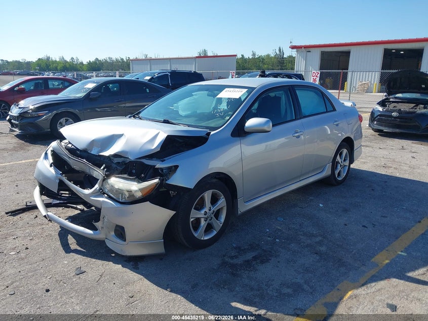 2013 Toyota Corolla VIN 5YFBU4EE1DP173871 IAAI salvage auction — FRONT END, Rebuildable (Florida), sold $1,850 on 2026-07-09 (photo 2)