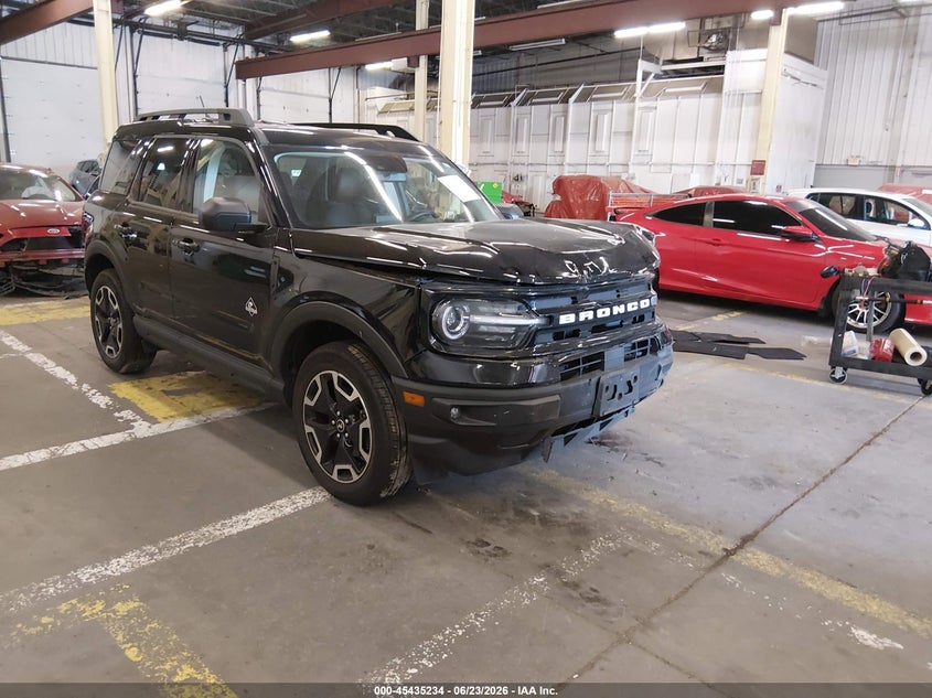 2022 Ford Bronco sport VIN 3FMCR9C64NRD03373 IAAI salvage auction — FRONT END, Salvage (Oregon), sold $8,000 on 2026-08-20 (photo 1)