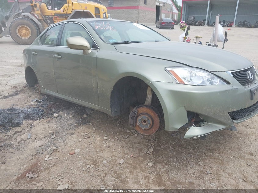 2006 Lexus Is 250 VIN JTHCK262862006751 IAAI salvage auction — NORMAL WEAR, Clear (Massachusetts), sold $275 on 2026-07-27 (photo 6)