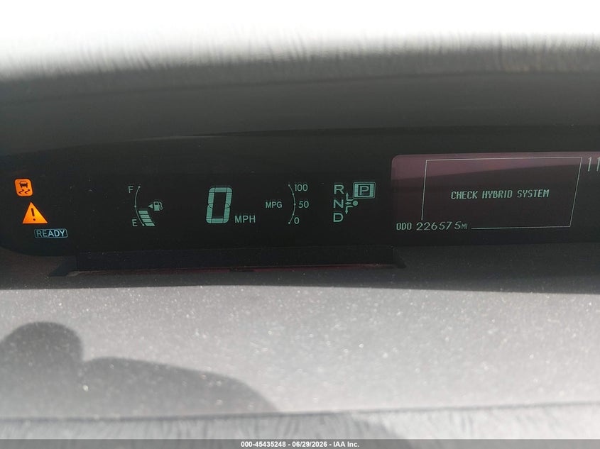 2010 Toyota Prius VIN JTDKN3DU7A5178579 IAAI salvage auction — NORMAL WEAR, Clear - Public Restricted (Oregon), sold $2,150 on 2026-07-06 (photo 7)