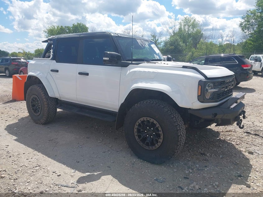 2024 Ford Bronco VIN 1FMEE0RR9RLB00792 IAAI salvage auction — RIGHT REAR, Clear Claim Paid (Wisconsin), sold $41,600 on 2026-07-06 (photo 1)