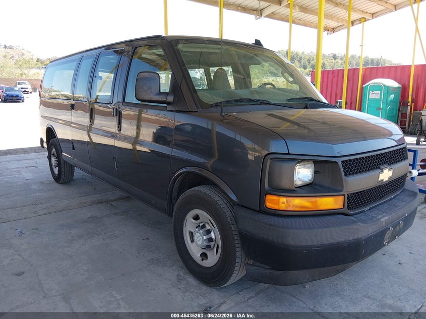 2017 Chevrolet Express 3500 VIN 1GCZGHFF7H1246448 IAAI salvage auction — NORMAL WEAR, Sf97 (California), sold $12,200 on 2026-07-28 (photo 1)