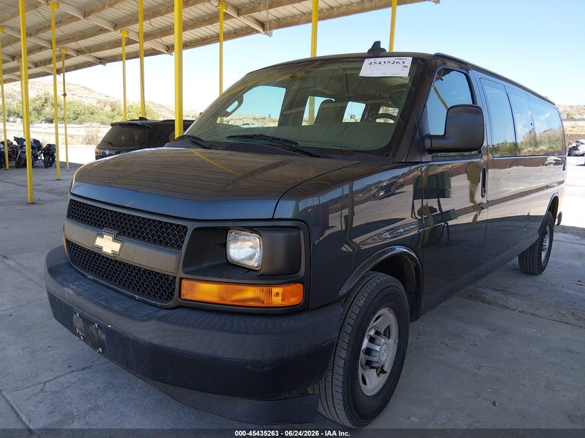 2017 Chevrolet Express 3500 VIN 1GCZGHFF7H1246448 IAAI salvage auction — NORMAL WEAR, Sf97 (California), sold $12,200 on 2026-07-28 (photo 2)