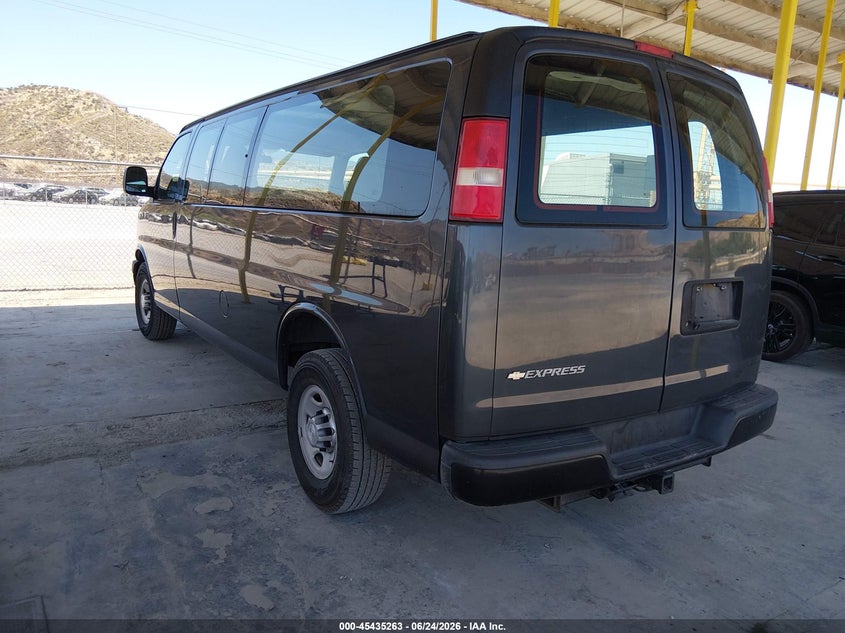 2017 Chevrolet Express 3500 VIN 1GCZGHFF7H1246448 IAAI salvage auction — NORMAL WEAR, Sf97 (California), sold $12,200 on 2026-07-28 (photo 3)