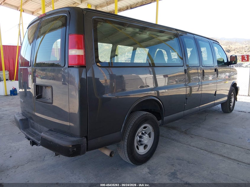 2017 Chevrolet Express 3500 VIN 1GCZGHFF7H1246448 IAAI salvage auction — NORMAL WEAR, Sf97 (California), sold $12,200 on 2026-07-28 (photo 4)