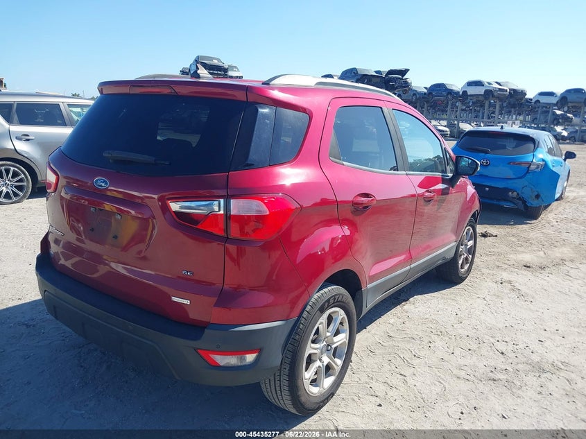 2020 Ford Ecosport VIN MAJ3S2GE2LC329487 IAAI salvage auction — FRONT END, Certificate Of Destruction (Florida), sold $750 on 2026-07-28 (photo 4)