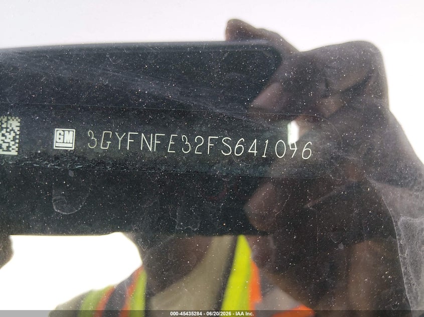 2015 Cadillac Srx VIN 3GYFNFE32FS641096 IAAI salvage auction — LEFT FRONT, Salvage Title, sold $25 on 2026-07-19 (photo 9)
