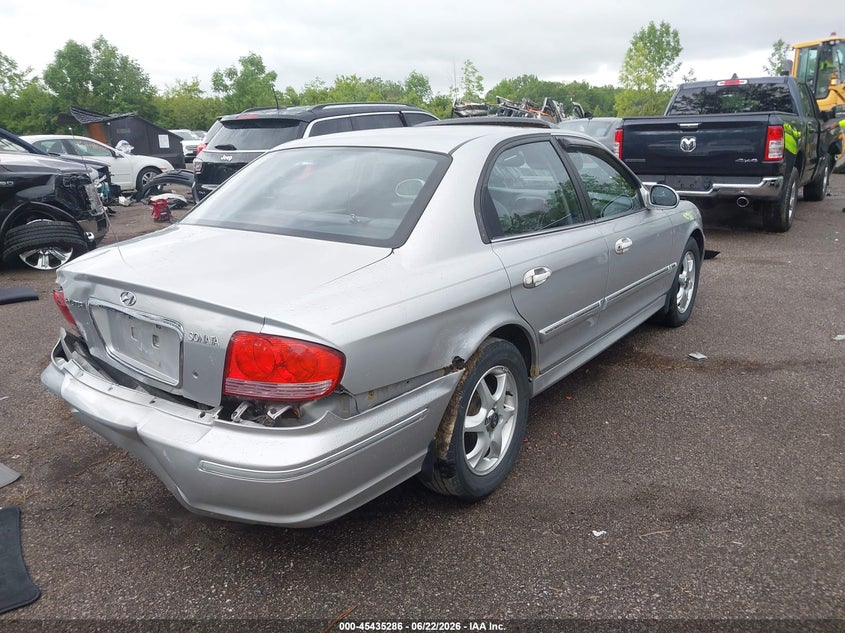 2005 Hyundai Sonata VIN KMHWF35H55A180923 IAAI salvage auction — REAR END, Salvage (Ohio), sold $325 on 2026-07-15 (photo 4)