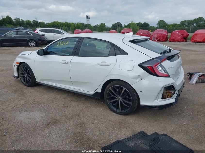 2020 Honda Civic VIN SHHFK7H40LU210302 IAAI salvage auction — FRONT & REAR, Salvage Title, sold $3,000 on 2026-07-23 (photo 3)