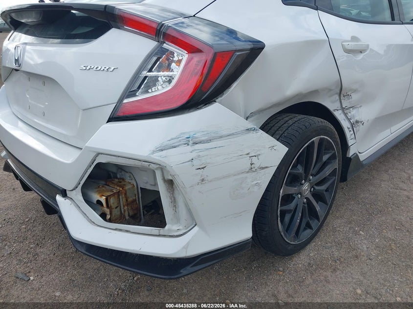 2020 Honda Civic VIN SHHFK7H40LU210302 IAAI salvage auction — FRONT & REAR, Salvage Title, sold $3,000 on 2026-07-23 (photo 6)