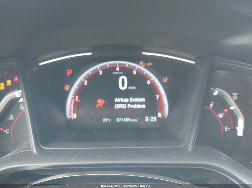 2020 Honda Civic VIN SHHFK7H40LU210302 IAAI salvage auction — FRONT & REAR, Salvage Title, sold $3,000 on 2026-07-23 (photo 7)