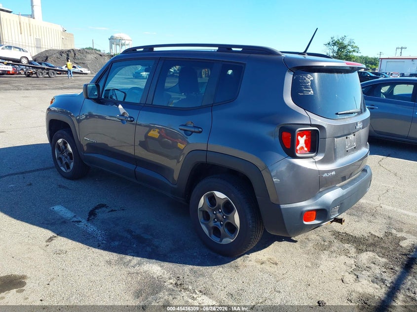 2016 Jeep Renegade VIN ZACCJBAT9GPD78952 IAAI salvage auction — FRONT END, Clear (New Jersey), sold $1,375 on 2026-07-29 (photo 3)