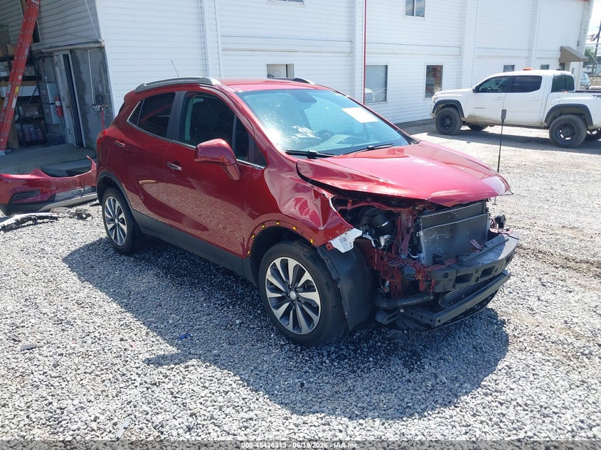 2022 Buick Encore VIN KL4CJESM8NB553282 IAAI salvage auction — FRONT END, Salvage (North Carolina), sold $2,700 on 2026-08-02 (photo 1)