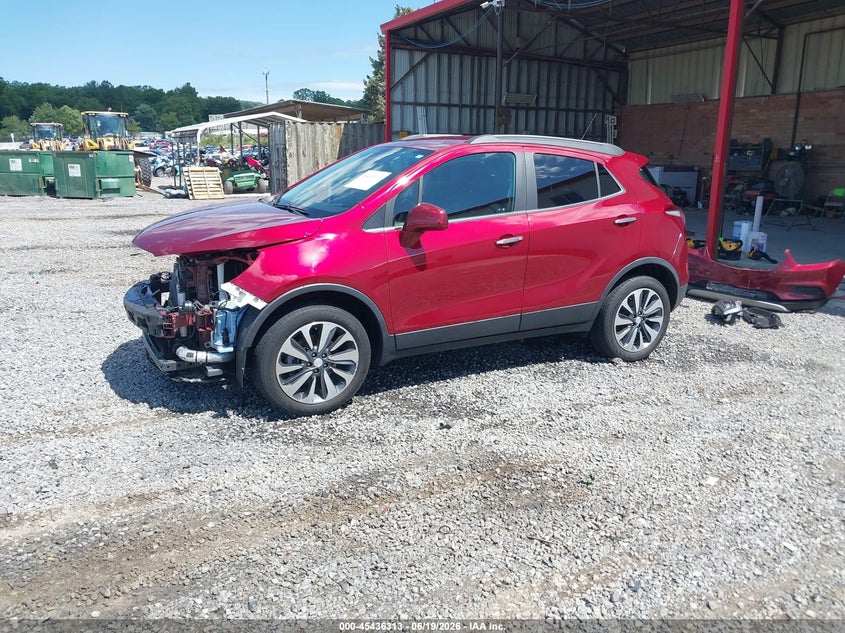 2022 Buick Encore VIN KL4CJESM8NB553282 IAAI salvage auction — FRONT END, Salvage (North Carolina), sold $2,700 on 2026-08-02 (photo 2)