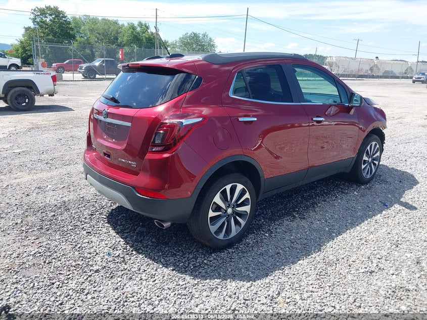 2022 Buick Encore VIN KL4CJESM8NB553282 IAAI salvage auction — FRONT END, Salvage (North Carolina), sold $2,700 on 2026-08-02 (photo 4)