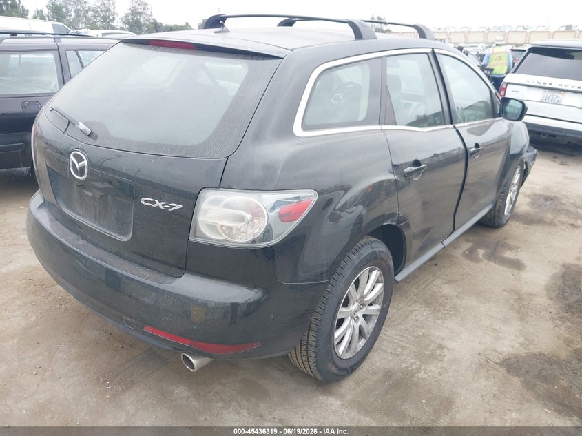 2010 Mazda Cx-7 VIN JM3ER2WM0A0338749 IAAI salvage auction — RIGHT FRONT, Salvage (California), sold $925 on 2026-08-01 (photo 4)