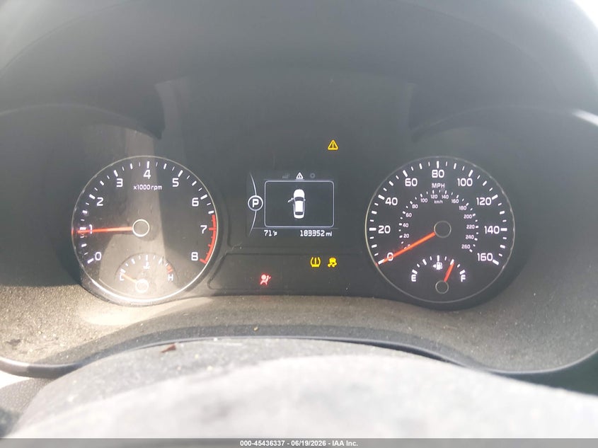 2016 Kia Optima VIN 5XXGT4L3XGG090785 IAAI salvage auction — NORMAL WEAR, Clear (Rhode Island), sold $600 on 2026-07-07 (photo 7)