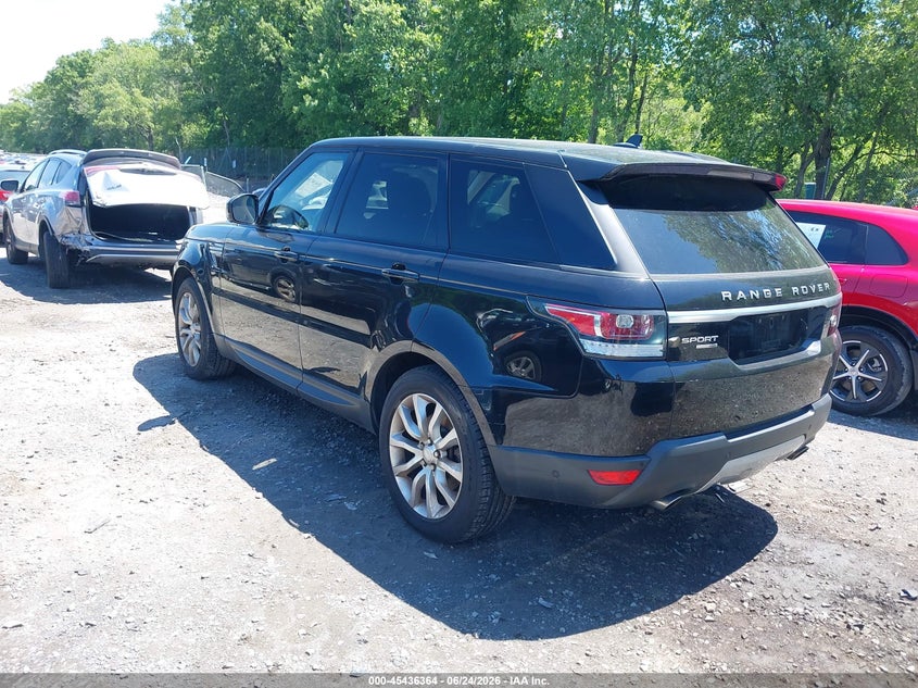 2016 Land rover Range rover sport VIN SALWR2PF3GA102444 IAAI salvage auction — UNKNOWN, Mv-907A (New York), sold $2,475 on 2026-07-28 (photo 3)