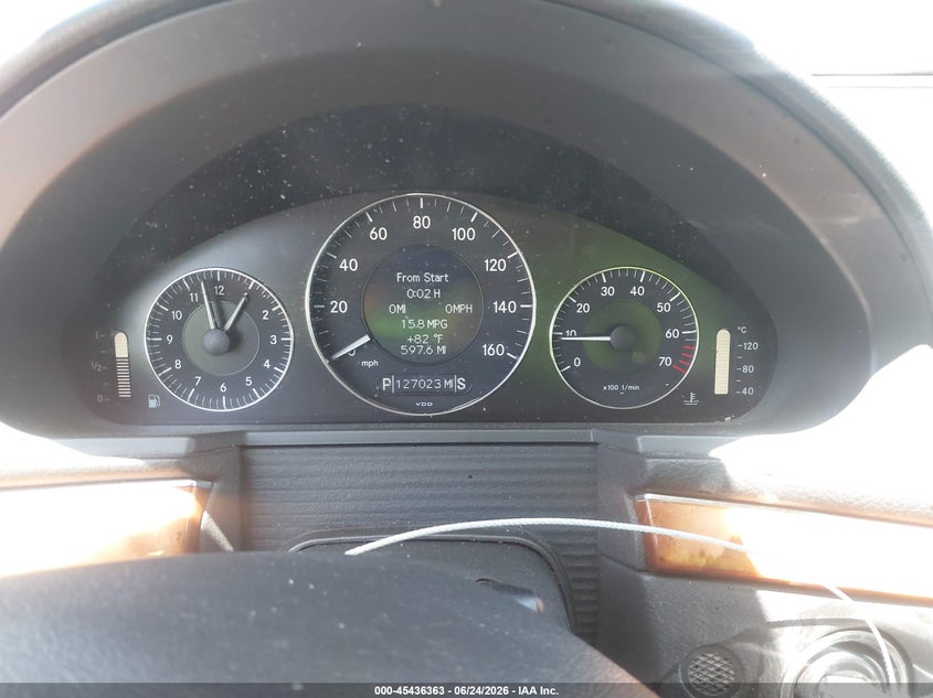 2006 Mercedes-benz E-klasse VIN WDBUF56JX6A975426 IAAI salvage auction — RIGHT FRONT, Salvage (California), sold $600 on 2026-07-20 (photo 7)