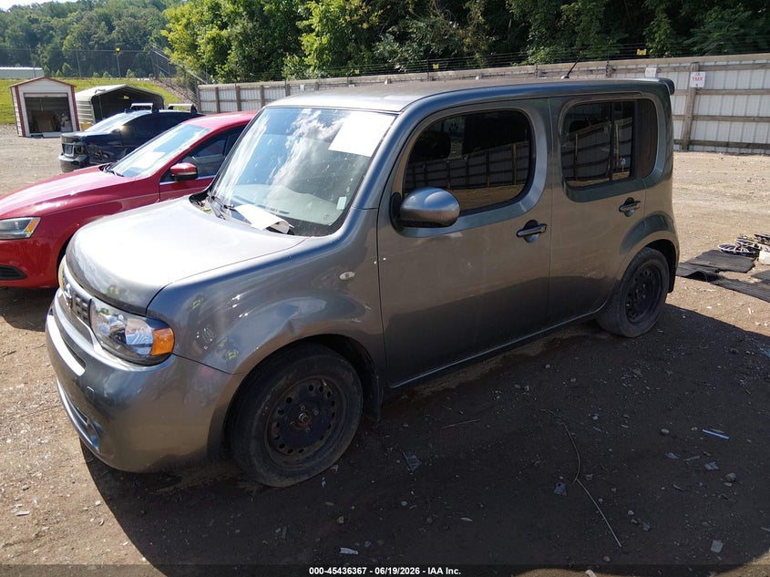 2012 Nissan Cube VIN JN8AZ2KR1CT253059 IAAI salvage auction — NORMAL WEAR, Clear (Tennessee), sold $600 on 2026-07-08 (photo 2)
