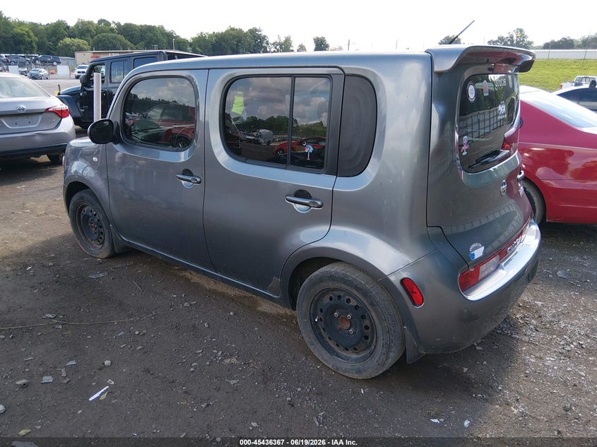 2012 Nissan Cube VIN JN8AZ2KR1CT253059 IAAI salvage auction — NORMAL WEAR, Clear (Tennessee), sold $600 on 2026-07-08 (photo 3)