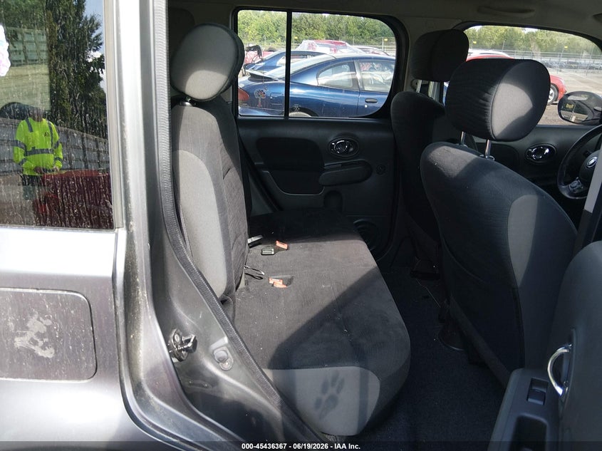 2012 Nissan Cube VIN JN8AZ2KR1CT253059 IAAI salvage auction — NORMAL WEAR, Clear (Tennessee), sold $600 on 2026-07-08 (photo 8)