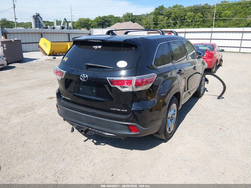 2015 Toyota Highlander VIN 5TDDKRFH4FS223743 IAAI salvage auction — FRONT END, Salvage Title, sold $2,050 on 2026-07-29 (photo 4)