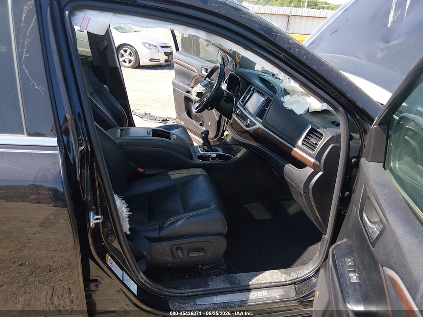 2015 Toyota Highlander VIN 5TDDKRFH4FS223743 IAAI salvage auction — FRONT END, Salvage Title, sold $2,050 on 2026-07-29 (photo 5)