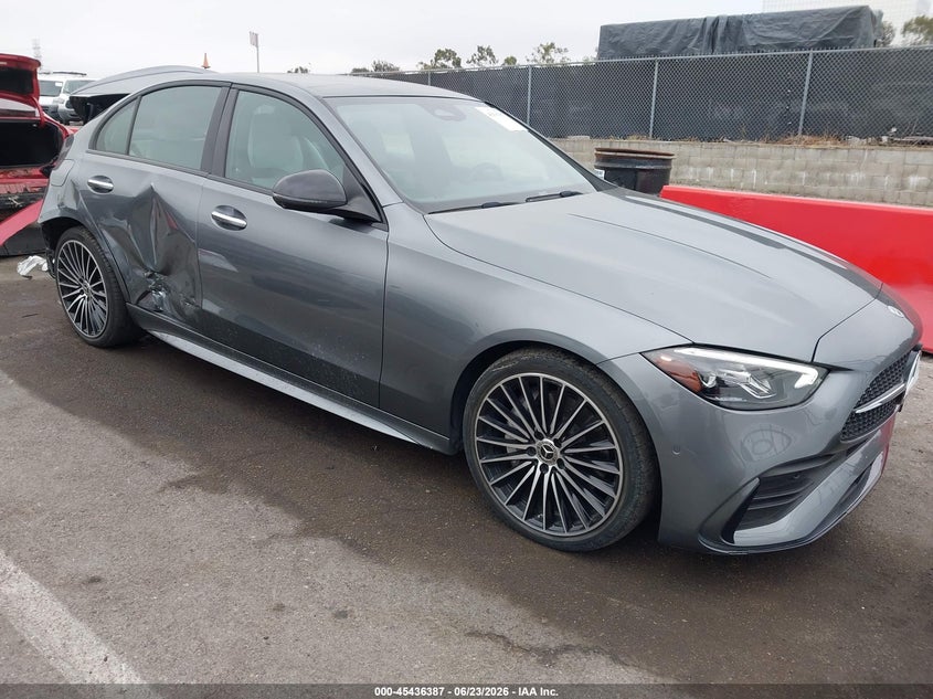 2024 Mercedes-benz C-klasse VIN W1KAF4GB5RR208441 — IAAI salvage auction photo