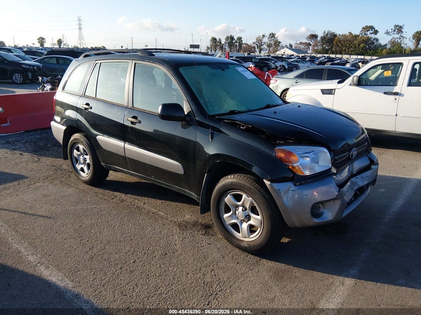 2004 Toyota Rav 4 VIN JTEGD20V740046338 IAAI salvage auction — FRONT END, Salvage (California), sold $1,050 on 2026-07-16 (photo 1)