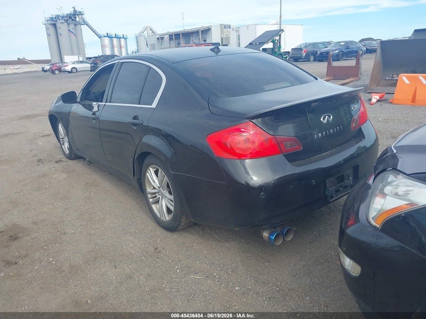 2012 Infiniti G VIN JN1CV6AR9CM674310 IAAI salvage auction — NORMAL WEAR, Clear (New York), sold $775 on 2026-07-21 (photo 3)