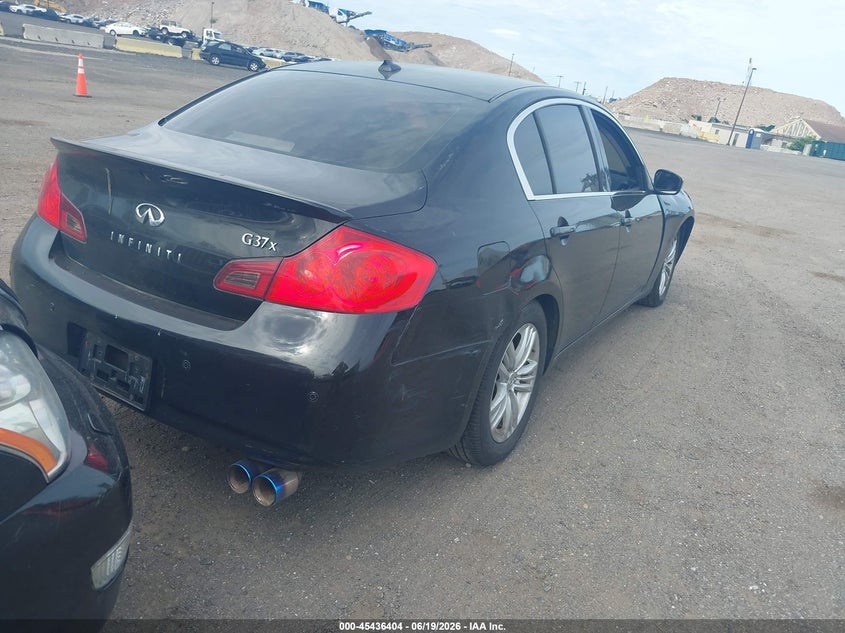 2012 Infiniti G VIN JN1CV6AR9CM674310 IAAI salvage auction — NORMAL WEAR, Clear (New York), sold $775 on 2026-07-21 (photo 4)